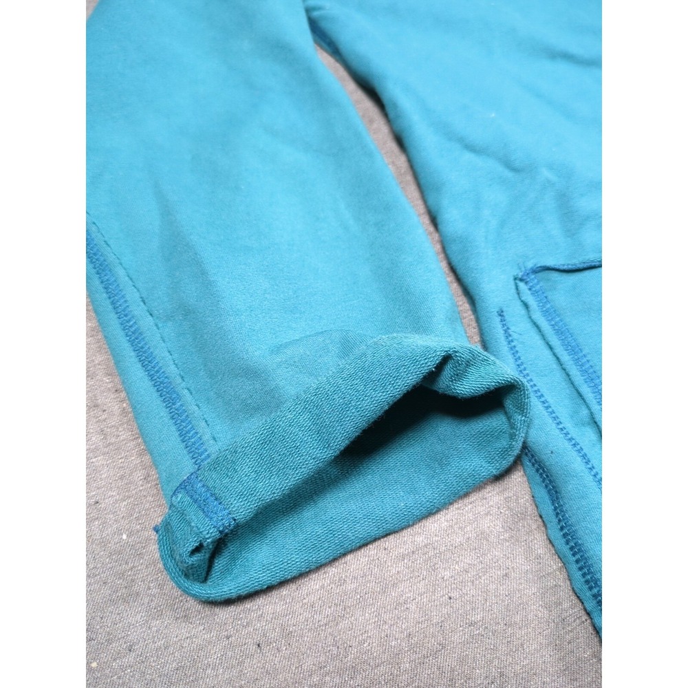 Soft Surroundings Lagenlook Tunic Length Jacket Teal Exposed Seam Womens Small - Picture 10 of 16